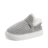Damen Slippers – Bequeme und stilvolle Hausschuhe für kalte Tage – Grau