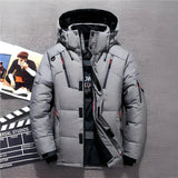 Herren Winterjacke | Steppjacke Mit Kapuze Und Taschen – Grau