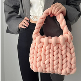 KnotenTasche™ Handgemachtes Style Statement – Rosa
