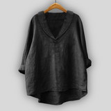 Stefanie - Casual Shirts – Schwarz