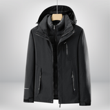 Damen Sportliche Skijacke | Winter Outdoorjacke – Schwarz