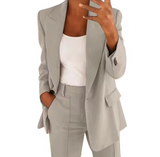 Sasha – Eleganter Zweiteiler – Beige