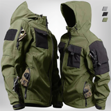 Winterjacke Herren Winddicht | Taktische Outdoorjacke – Grün