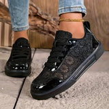 Zianelle - Stylische Freizeit-Sneaker – Schwarz