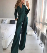 Dahlia – Stylischer Jumpsuit – Grün