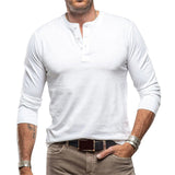 Dario | Stilvolles Langarm-Shirt 1+1 Gratis – Weiß