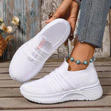 Lioray - Lässiger Sneaker Mit Streifen – Weiß