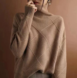Sandra™ | eleganter und bequemen Pullover – Braun