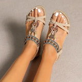 Marijke – Bequeme Orthopädische Sandalen – Beige