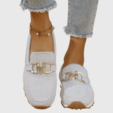Lirina - Legerer Slipper – Weiß