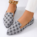 RoseaWalk™ – Elegante Canvas Loafers mit Spitze für Damen – Grau