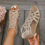 Kairyll - Riemchen-Gladiator-Sandalen – Khaki