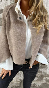 Sophia | Stilvolles Frühlingsmantel – Beige