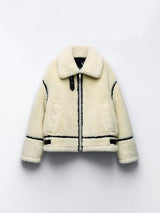 SOLANGE – Stilvolle Winterjacke für kalte Tage – Weiß