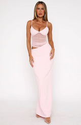 Nourhi | Maxi Kleid – Rosa