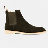 Leon | Chelsea-Stiefel aus edlem Wildleder – Grün