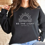 Mari - stylischer pullover be the light – Schwarz
