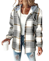 Madelynn | Komfortable Jacke – Grau