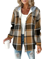 Madelynn | Komfortable Jacke – Braun