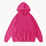 Bratis – vintage-fleece-komfort-hoodie für herren – Rosa