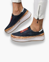 Damen Bequeme Freizeitschuhe | Stilvoll und Funktional – Schwarz