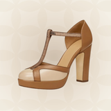 Seliora - Damen Elegante Absatzschuhe mit Raffinierter Silhouette – Braun