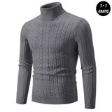 Eleganter Herbstpullover für herren - KENDRICK – Grau