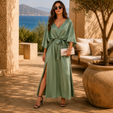Maren | Leichtes Maxikleid für Sommertage – Grün