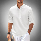 Julian – Sommer Poloshirt – Sommer Chic – Weiß