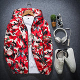 Johea - unisex-kräuterjacke – Rot