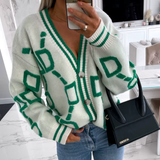 Zélie – Stylischer Oversize Cardigan – Weiß