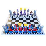Brainiacs - Schachspiel für Kinder - Schach lernen und strategisches Denken entwickeln – Schwarz & Weiß