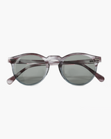 Ezekiel | Polarisiert Runde Sonnenbrille für Männer mit UV-Schutz – Transparentes