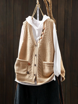 FLORIANNE | STRICKWESTE – Creme