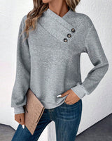 Lizzy - klassischer pullover für damen – Grau