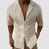 Bernie - Luftiges Sommerhemd für Herren – Beige