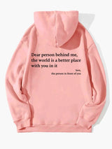 Liebste – übergroßes sweatshirt – Rosa