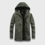 Leon | Kuschelige Fleecejacke für kalte Tage – Grün