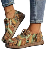 Viva | Damen Sneakers – Leicht und Bequem mit Orthopädischem Design – Kaki