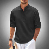 Julian – Sommer Poloshirt – Sommer Chic – Schwarz
