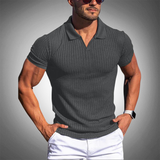 Deymar | Herren Sommer Poloshirt | Kurzarm – Grau