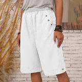 Trina - Ultimative Sommer Taschenshorts – Weiß