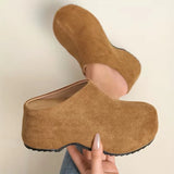 Karmia – Bequeme Rutschfest Schuhe – Braun