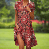 Firi | Schickes Elegantes Kleid – Rot (Fast ausverkauft)