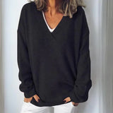 Paige - strickpullover – Weiß