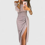 Caitlin | Trendy Maxikleid – Rosa