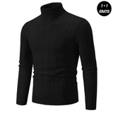 Eleganter Herbstpullover für herren - KENDRICK – Schwarz