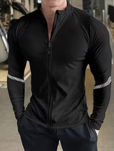 Graydon – Ultra atmungsaktive Langarmjacke – Schwarz