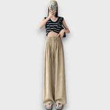 Arvena – Leichte Leinenhose – Khaki