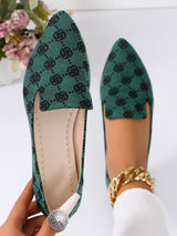 RoseaWalk™ – Elegante Canvas Loafers mit Spitze für Damen – Grün